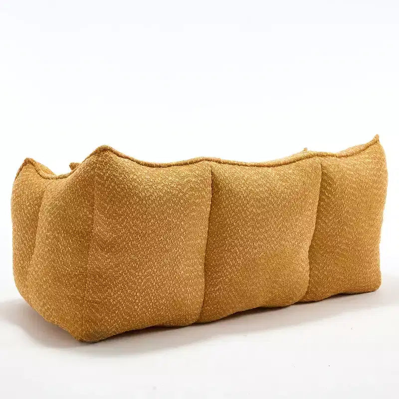 TUYOHW Poltrona Sacco con Braccioli, Divano da Terra in Schiuma ad Alta Resilienza per 2, Comoda Poltrona Divano Lazy per un Salotto Moderno