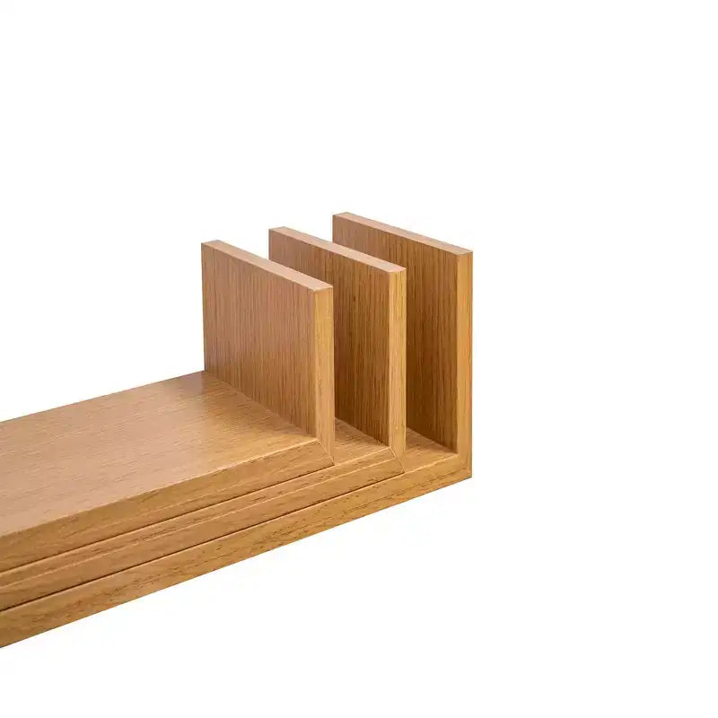 Mensola sospesa in acero da 14 pollici con staffa invisibile, perfetta come decorazione per bagno/camera da letto/cucina o come supporto per libri/piante, facile da installare.