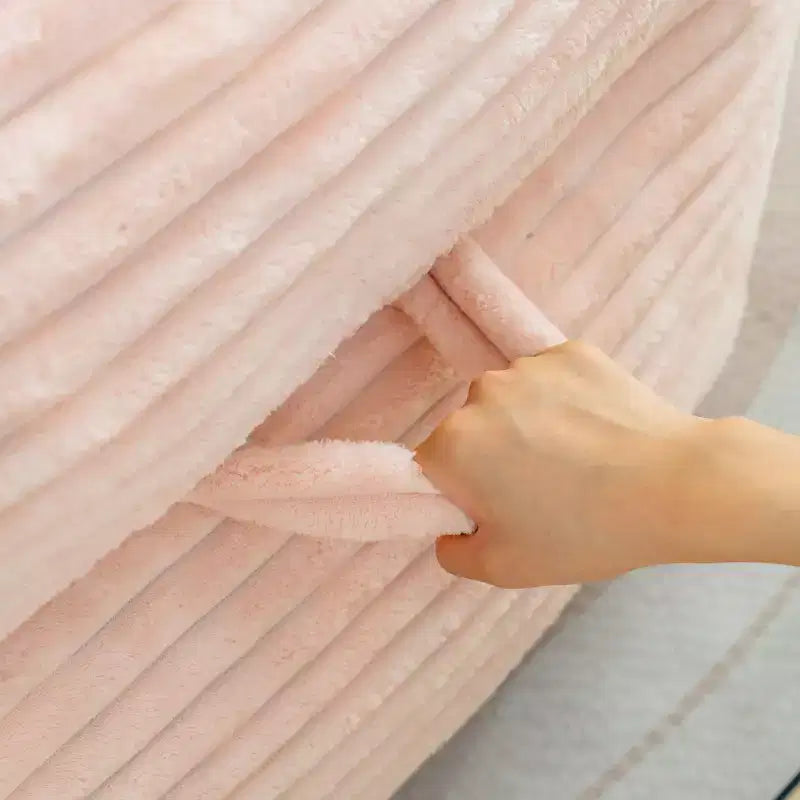 TUYOHW Poltrona Sacco in Velluto a Coste, Divano Sacco Gigante Moderno con Braccioli e Schiuma ad Alta Resilienza, Comoda Poltrona Relax per il Soggiorno
