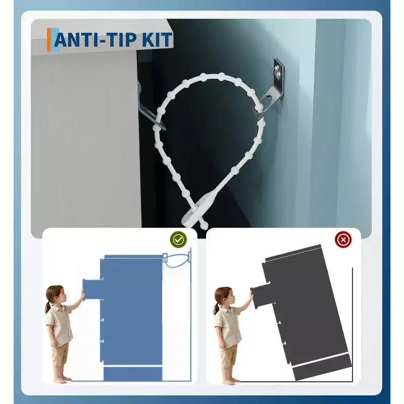 Cassettiera alta a 5 cassetti Acekool, comò moderno bianco con cassetti silenziosi, organizer contenitore resistente all'acqua per camera da letto, armadio, corridoio