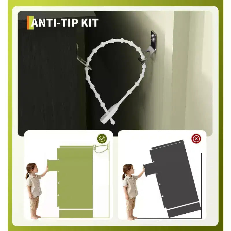 Cassettiera alta a 5 cassetti Acekool, comò moderno bianco con cassetti silenziosi, organizer contenitore resistente all'acqua per camera da letto, armadio, corridoio