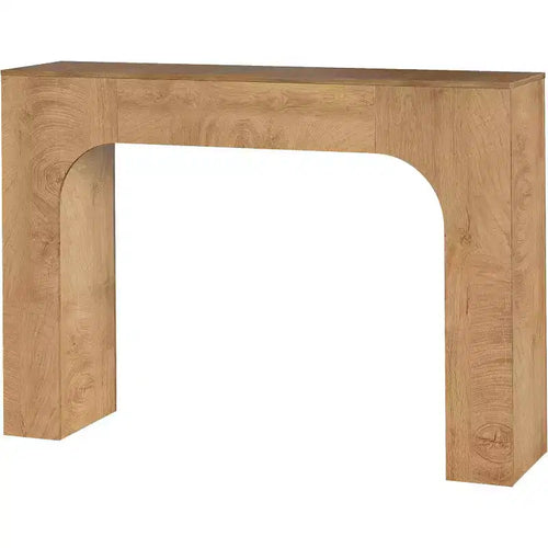 47/63 Rustic Farmhouse Console Table - Slim Entryway, Sofa Side Table for Hallway & Living Room