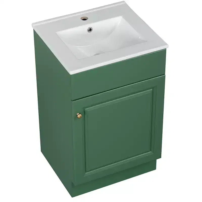 Mobiletto da bagno salvaspazio 20, mobiletto da bagno con lavabo singolo e mensola
