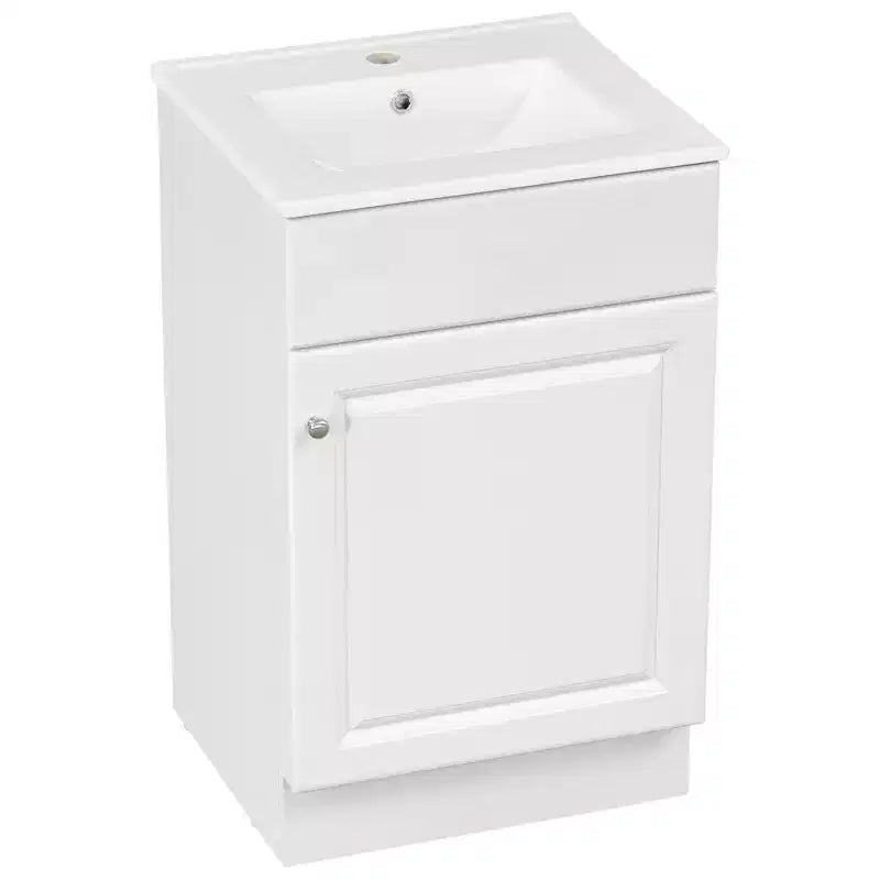 Mobiletto da bagno salvaspazio 20, mobiletto da bagno con lavabo singolo e mensola