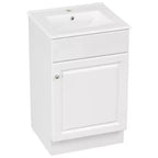 Mobiletto da bagno salvaspazio 20, mobiletto da bagno con lavabo singolo e mensola