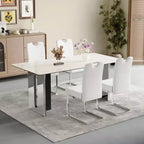 MAYEERTY Set di 4 Sedie da Pranzo Spesse con Comfort Ergonomico per Casa e Ufficio