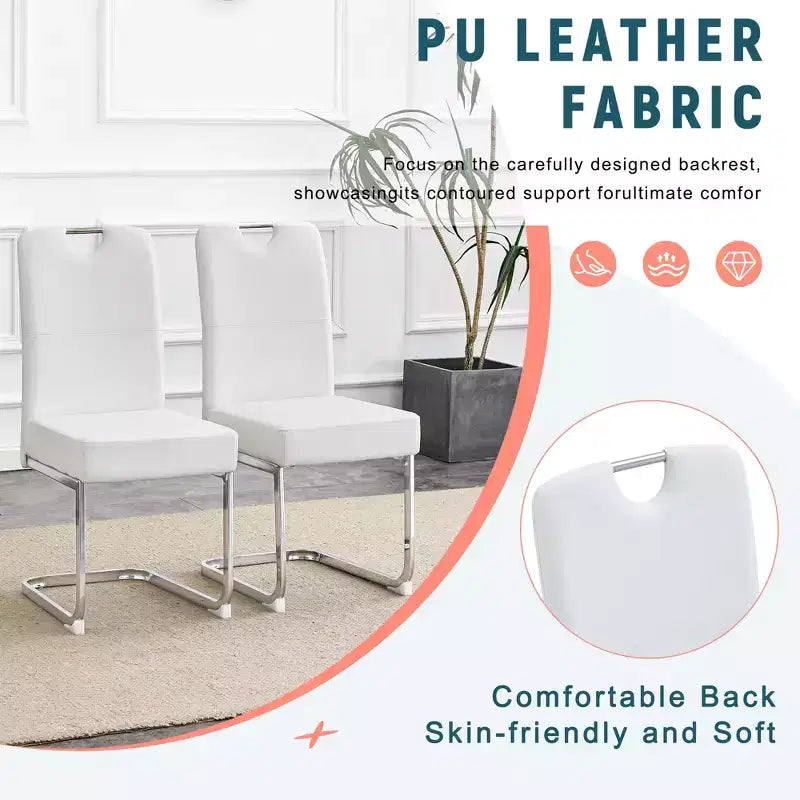MAYEERTY Set di 4 Sedie da Pranzo Spesse con Comfort Ergonomico per Casa e Ufficio