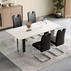 MAYEERTY Set di 4 Sedie da Pranzo Spesse con Comfort Ergonomico per Casa e Ufficio