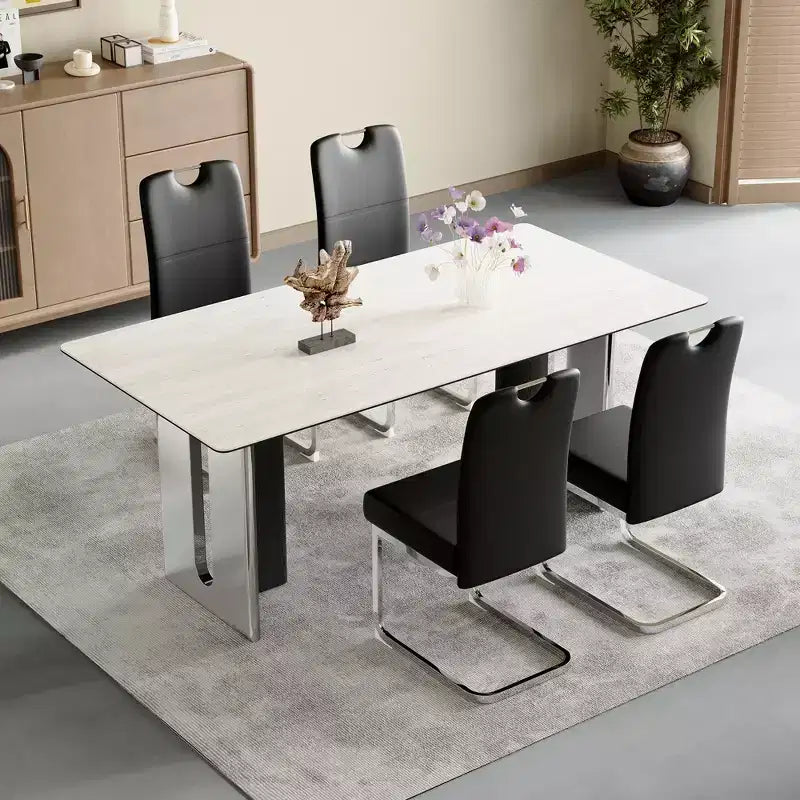 MAYEERTY Set di 4 Sedie da Pranzo Spesse con Comfort Ergonomico per Casa e Ufficio