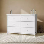 Cassettiera doppia Graco Olivia a 6 cassetti