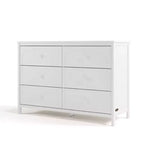 Cassettiera doppia Graco Olivia a 6 cassetti