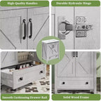 Mobile bagno da 60/75 cm con lavabo in ceramica, mobile bagno moderno con 2 ante e 1 cassetto, mobile bagno autoportante