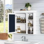 CASAINC Armadietto a Specchio da 30'' x 28'' a Parete con Specchio e Organizer