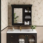 CASAINC Armadietto a Specchio da 30'' x 28'' a Parete con Specchio e Organizer