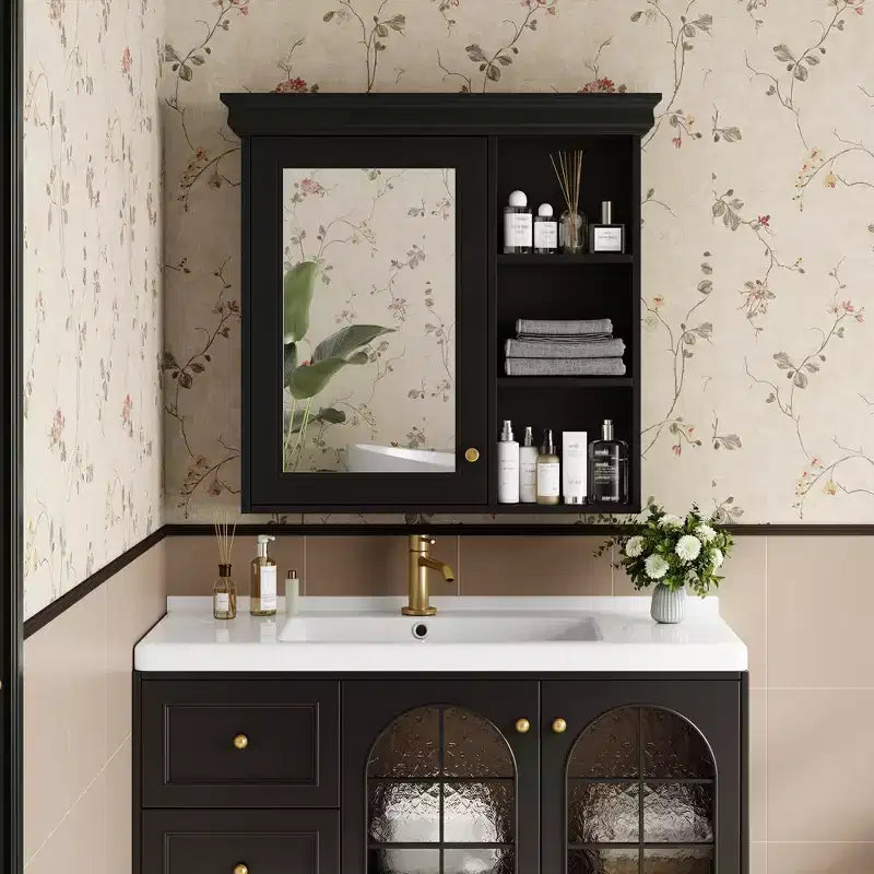 CASAINC Armadietto a Specchio da 30'' x 28'' a Parete con Specchio e Organizer