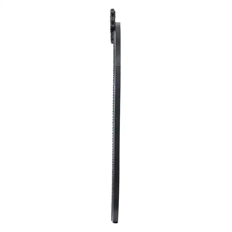 Specchio da Parete Rotondo 30 x 32 Pollici con Cornice d'Ispirazione Barocca