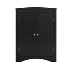 MAYEERTY Credenza Angolare Mobile Contenitore Autoportante per Soggiorno Bagno Cucina