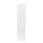 Armadio alto a 2 ante, mobile contenitore contemporaneo con ripiani, armadio e mobile freestanding per camera da letto