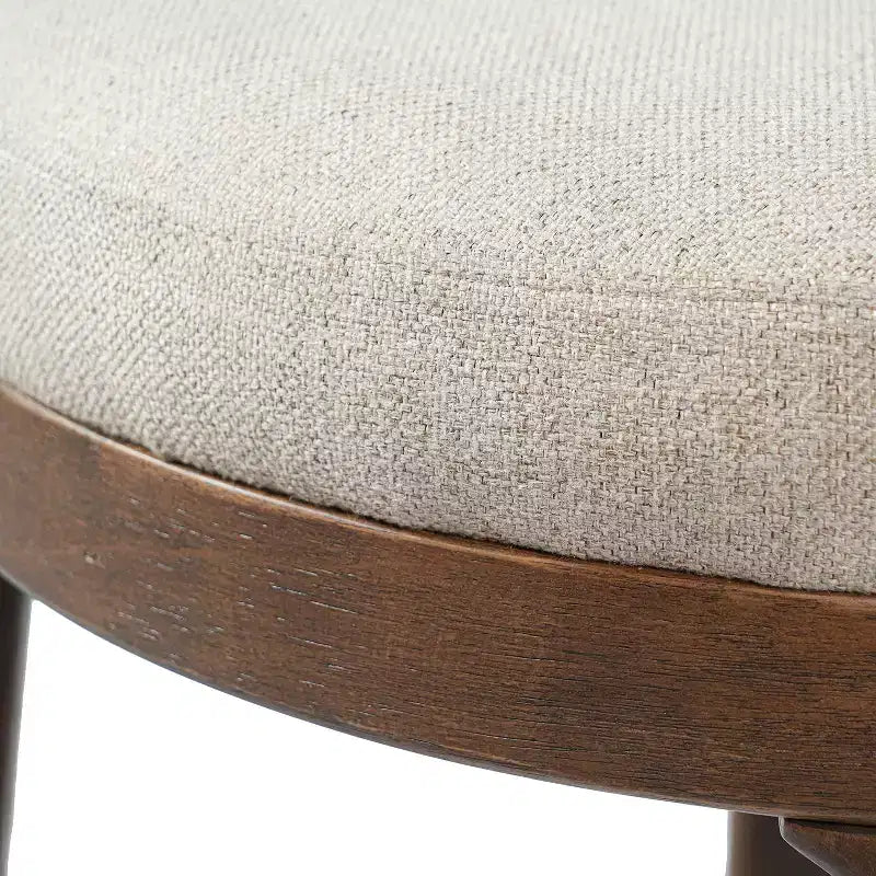 Sgabelli da Bar Imbottiti Christopher Knight Home Tadashi Modern in Legno di Gomma (Set di 4)