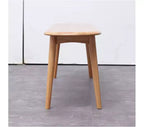 Solid Wood Natural Oak Dining Table, Oak Color