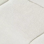MAYEERTY Divano curvo contemporaneo a 3 posti beige da 250 cm, seduta imbottita, design aerodinamico, struttura resistente per spazi abitativi eleganti