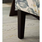 TUYOHW Poltrona Moderna con Stampa, Comoda Sedia Imbottita con Schienale di Media Altezza, Sedia Senza Braccioli, Poltrona per Soggiorno, Camera da Letto