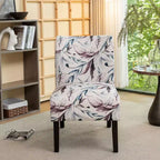 TUYOHW Poltrona Moderna con Stampa, Comoda Sedia Imbottita con Schienale di Media Altezza, Sedia Senza Braccioli, Poltrona per Soggiorno, Camera da Letto