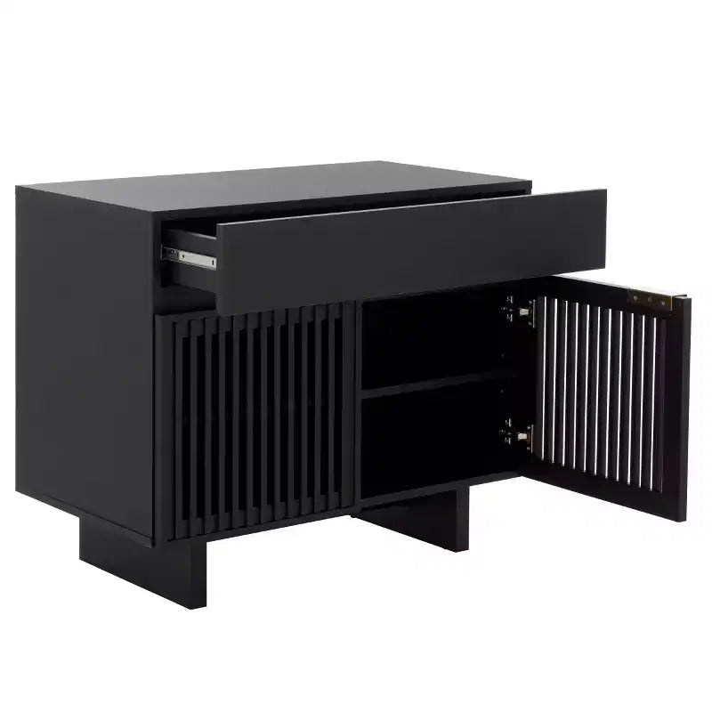 Comodino Quaid con 1 cassetto e 2 ante - NST3104 - Safavieh