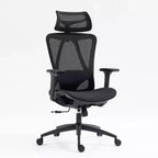 High Back Breathable Mesh Office Chair with 3D Adjustable Armrests - Adjustable Office Chair with Comfort and Stability Black