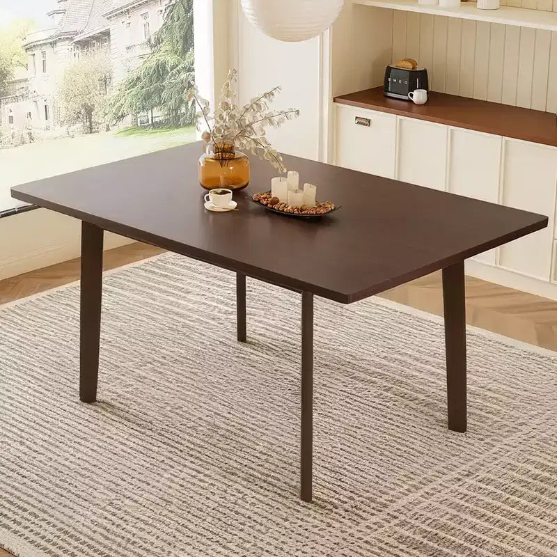 GDFStudio Cunningham 60 tavolo da pranzo rustico da fattoria in legno
