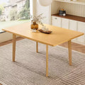GDFStudio Cunningham 60 Wood Rustic Farmhouse Dining Table