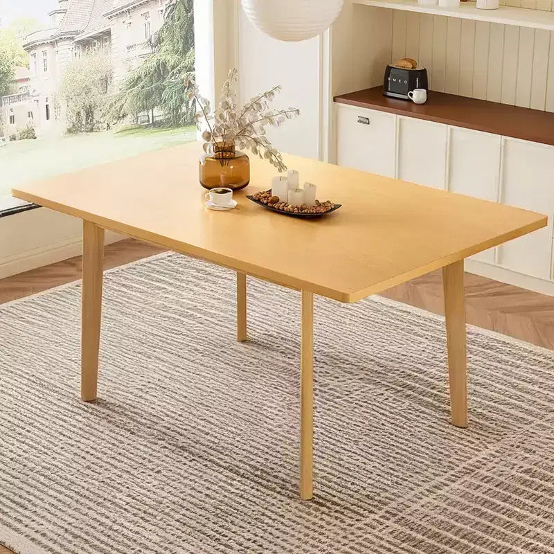 GDFStudio Cunningham 60 Wood Rustic Farmhouse Dining Table