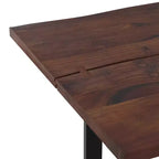 Amity tavolo da pranzo rettangolare moderno industriale 72 pollici x 36 pollici