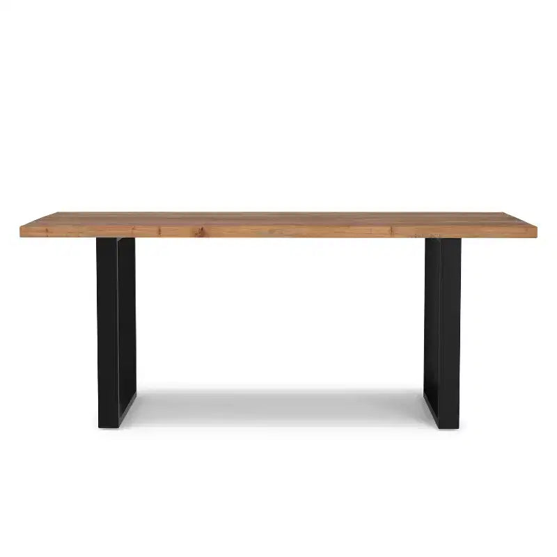 Amity tavolo da pranzo rettangolare moderno industriale 72 pollici x 36 pollici