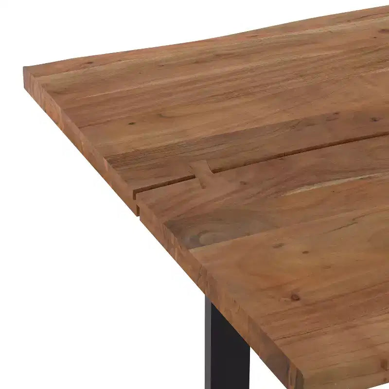 Amity tavolo da pranzo rettangolare moderno industriale 72 pollici x 36 pollici
