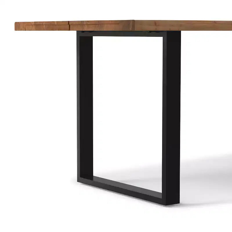 Amity tavolo da pranzo rettangolare moderno industriale 72 pollici x 36 pollici