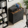 MAYEERTY 2-Drawer Lateral Filing Cabinet, Office Printer Stand Storage Cabinet