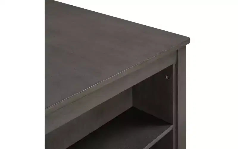 Set da pranzo alto per 4 persone, tavolo da bar in legno con ripiano portaoggetti e 2 sgabelli e 2 sedie per piccoli spazi