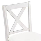 Set da pranzo alto per 4 persone, tavolo da bar in legno con ripiano portaoggetti e 2 sgabelli e 2 sedie per piccoli spazi