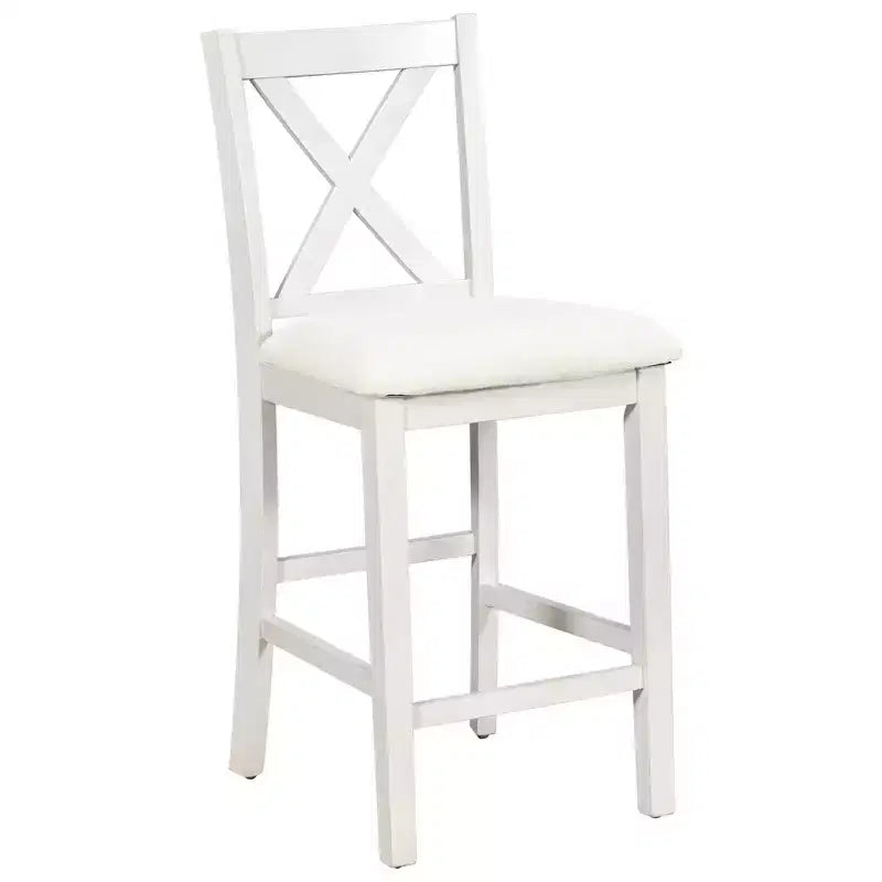 Set da pranzo alto per 4 persone, tavolo da bar in legno con ripiano portaoggetti e 2 sgabelli e 2 sedie per piccoli spazi