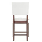 Set da pranzo per 4 persone con tavolo ad altezza bancone in marmo, set da 5 pezzi con tavolo da bar e 4 sedie imbottite per sala da pranzo, pub, cucina, piccoli spazi