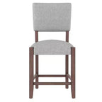 Set da pranzo per 4 persone con tavolo ad altezza bancone in marmo, set da 5 pezzi con tavolo da bar e 4 sedie imbottite per sala da pranzo, pub, cucina, piccoli spazi