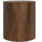 Tavolino contemporaneo Hillmount da 50 cm in legno massello di mango