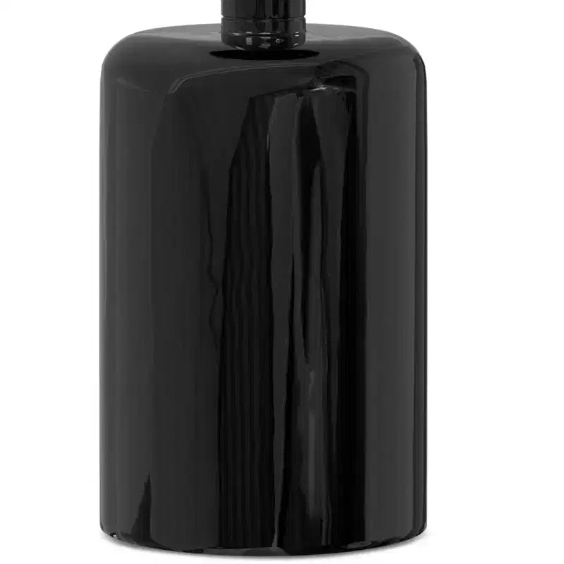 Tavolino Maia Modern Contemporary da 10 pollici in metallo, oro/nero