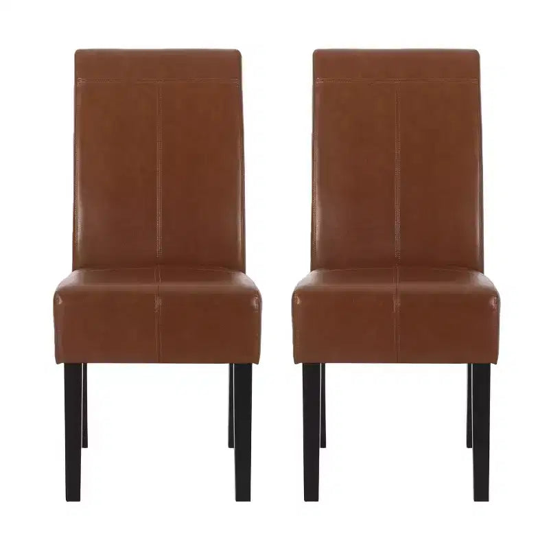 Pertica KD Sedie da Pranzo Set da 2, Imbottite, Look Minimalista, per Sala da Pranzo