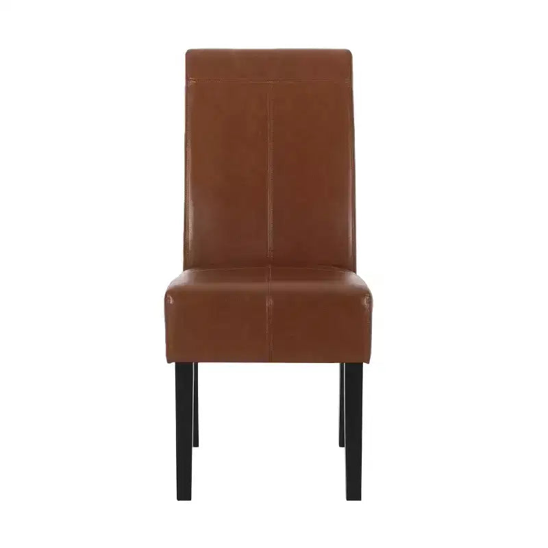 Pertica KD Sedie da Pranzo Set da 2, Imbottite, Look Minimalista, per Sala da Pranzo