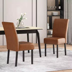Pertica KD Sedie da Pranzo Set da 2, Imbottite, Look Minimalista, per Sala da Pranzo