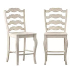 Sgabelli da bancone South Hill French Ladder - Set di 2 - iNSPIRE Q