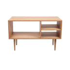 Tavolo consolle in legno Kate and Laurel Locklear, 38x14x25, Naturale