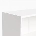 Scaffale a 5 ripiani con armadietto - Libreria aperta a 5 ripiani con kit di sicurezza antiribaltamento per soggiorno, ufficio e camera da letto